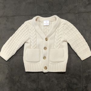 Hanna Andersson cable knit cardigan